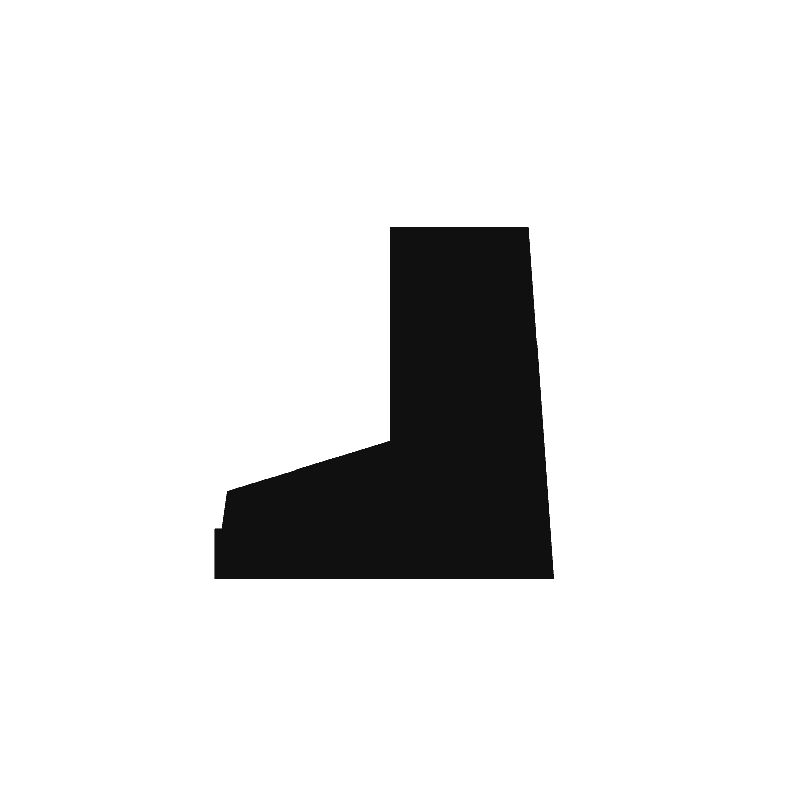 Field boot BOT01 Black, view 2