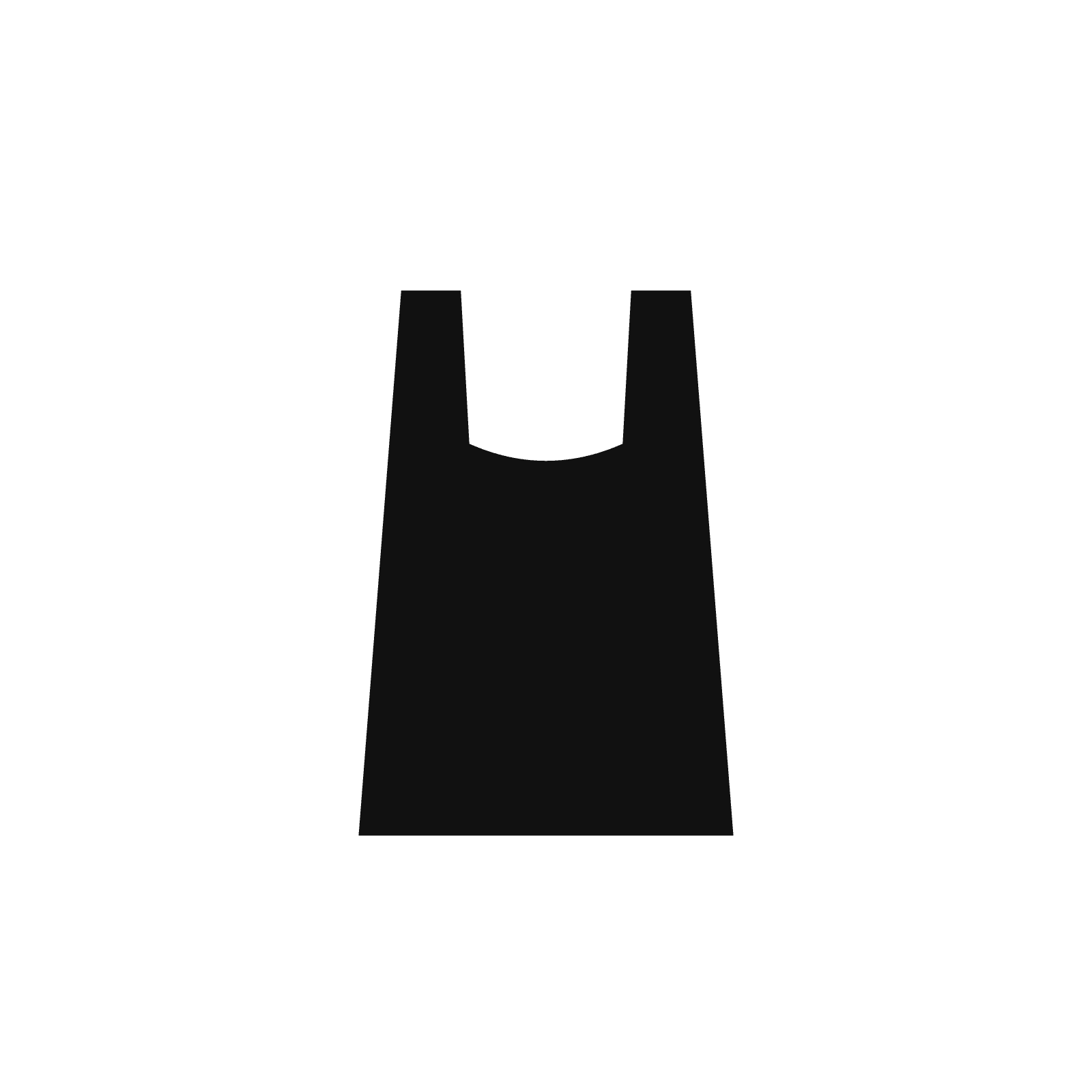 Three pack tank TNK01 Black